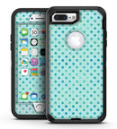 Little Aqua Watercolor Polka Dots - iPhone 7 Plus/8 Plus OtterBox Case & Skin Kits