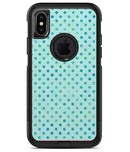 Little Aqua Watercolor Polka Dots - iPhone X OtterBox Case & Skin Kits