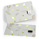 Little Gray Twigs with Lime Green Eggs - Premium Protective Decal Skin-Kit for the Apple Credit Card