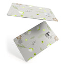 Little Gray Twigs with Lime Green Eggs - Premium Protective Decal Skin-Kit for the Apple Credit Card