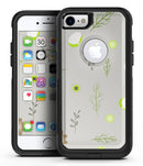 Little Gray Twigs with Lime Green Eggs - iPhone 7 or 8 OtterBox Case & Skin Kits