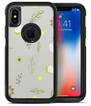 Little Gray Twigs with Lime Green Eggs - iPhone X OtterBox Case & Skin Kits