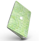 Little Green Watercolor Polka Dots - MacBook Pro with Retina Display Full-Coverage Skin Kit