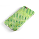 Little Green Watercolor Polka Dots iPhone 6/6s or 6/6s Plus 2-Piece Hybrid INK-Fuzed Case