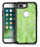 Little Green Watercolor Polka Dots - iPhone 7 Plus/8 Plus OtterBox Case & Skin Kits
