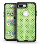Little Green Watercolor Polka Dots - iPhone 7 Plus/8 Plus OtterBox Case & Skin Kits