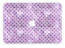 Little Purple Watercolor Polka Dots - MacBook Pro with Retina Display Full-Coverage Skin Kit