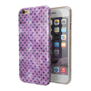 Little Purple Watercolor Polka Dots iPhone 6/6s or 6/6s Plus 2-Piece Hybrid INK-Fuzed Case
