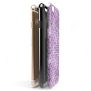 Little Purple Watercolor Polka Dots iPhone 6/6s or 6/6s Plus 2-Piece Hybrid INK-Fuzed Case