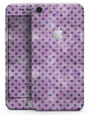 Little Purple Watercolor Polka Dots - Skin-kit for the iPhone 8 or 8 Plus
