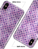 Little Purple Watercolor Polka Dots - iPhone X Clipit Case