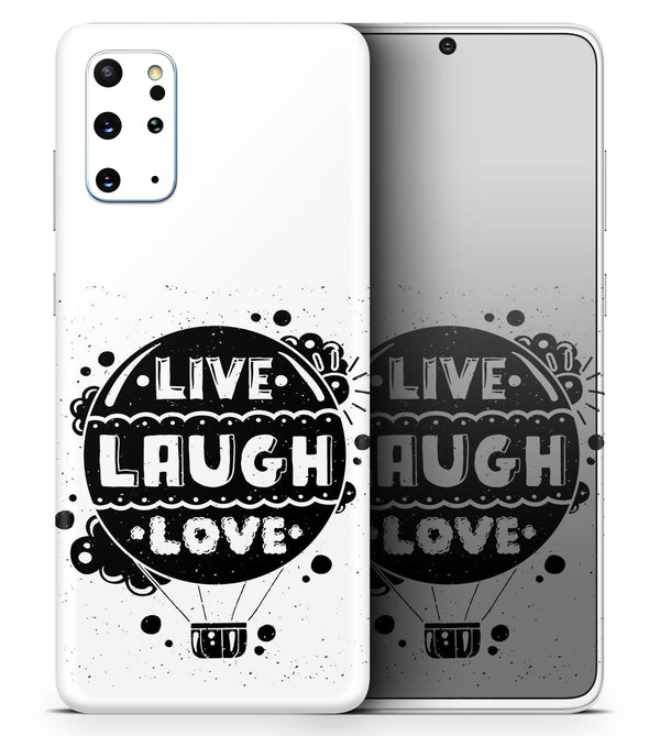 Live Laugh Love - Skin-Kit for the Samsung Galaxy S-Series S20, S20 Plus, S20 Ultra , S10 & others (All Galaxy Devices Available)