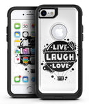 Live Laugh Love - iPhone 7 or 7 Plus Commuter Case Skin Kit