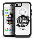 Live Laugh Love - iPhone 7 or 8 OtterBox Case & Skin Kits