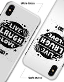 Live Laugh Love - iPhone X Clipit Case