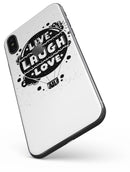 Live Laugh Love - iPhone X Skin-Kit