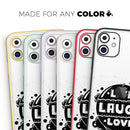 Live Laugh Love - Protective Skin Wrap & Decal – Compatible with iPhone SE to iPhone 17 Pro Max (All Models)