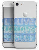 Live Love Surf - Skin-kit for the iPhone 8 or 8 Plus
