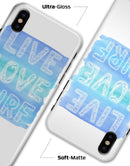 Live Love Surf - iPhone X Clipit Case