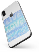 Live Love Surf - iPhone X Skin-Kit