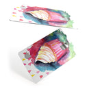 Love, Cupcakes, and Watercolor - Premium Protective Decal Skin-Kit for the Apple Credit Card