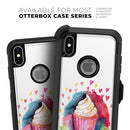 Love, Cupcakes, and Watercolor - Skin Kit for the iPhone OtterBox Cases