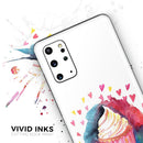 Love, Cupcakes, and Watercolor - Premium Vinyl Skin Decal for Samsung Galaxy S25 Ultra, S24, S23, S22 & All Galaxy S Models