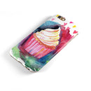 Love, Cupcakes, and Watercolor iPhone 6/6s or 6/6s Plus 2-Piece Hybrid INK-Fuzed Case
