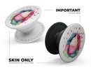 Love, Cupcakes, and Watercolor - Skin Kit for PopSockets and other Smartphone Extendable Grips & Stands