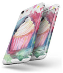 Love, Cupcakes, and Watercolor - Skin-kit for the iPhone 8 or 8 Plus