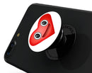 Love Eyes Emoticon Emoji - Skin Kit for PopSockets and other Smartphone Extendable Grips & Stands