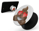 Love Eyes Poo Emoticon Emoji - Skin Kit for PopSockets and other Smartphone Extendable Grips & Stands