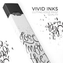 Love Future More Than The Past - Premium Decal Protective Skin-Wrap Sticker compatible with the Juul Labs vaping device