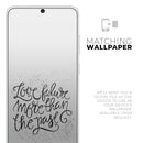 Love Future More Than The Past - Skin-Kit for the Samsung Galaxy S-Series S20, S20 Plus, S20 Ultra , S10 & others (All Galaxy Devices Available)