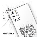 Love Future More Than The Past - Skin-Kit for the Samsung Galaxy S-Series S20, S20 Plus, S20 Ultra , S10 & others (All Galaxy Devices Available)