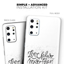 Love Future More Than The Past - Skin-Kit for the Samsung Galaxy S-Series S20, S20 Plus, S20 Ultra , S10 & others (All Galaxy Devices Available)