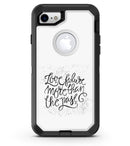 Love Future More Than The Past - iPhone 7 or 8 OtterBox Case & Skin Kits