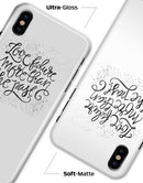 Love Future More Than The Past - iPhone X Clipit Case