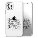 Love Future More Than The Past - Protective Skin Wrap & Decal – Compatible with iPhone SE to iPhone 17 Pro Max (All Models)