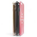 Love More Worry Less iPhone 6/6s or 6/6s Plus 2-Piece Hybrid INK-Fuzed Case