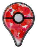 Love Red Absorbed Watercolor Texture Pokémon GO Plus Vinyl Protective Decal Skin Kit