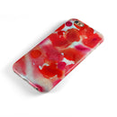 Love Red Absorbed Watercolor Texture iPhone 6/6s or 6/6s Plus 2-Piece Hybrid INK-Fuzed Case