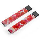 Love Red Absorbed Watercolor Texture - Premium Decal Protective Skin-Wrap Sticker compatible with the Juul Labs vaping device
