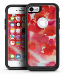 Love Red Absorbed Watercolor Texture - iPhone 7 or 8 OtterBox Case & Skin Kits