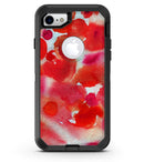 Love Red Absorbed Watercolor Texture - iPhone 7 or 8 OtterBox Case & Skin Kits