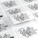 Love and Chocolate - Premium Protective Decal Skin-Kit for the Apple Credit Card