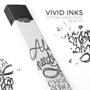 Love and Chocolate - Premium Decal Protective Skin-Wrap Sticker compatible with the Juul Labs vaping device
