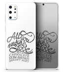 Love and Chocolate - Skin-Kit for the Samsung Galaxy S-Series S20, S20 Plus, S20 Ultra , S10 & others (All Galaxy Devices Available)