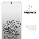 Love and Chocolate - Skin-Kit for the Samsung Galaxy S-Series S20, S20 Plus, S20 Ultra , S10 & others (All Galaxy Devices Available)