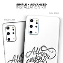 Love and Chocolate - Skin-Kit for the Samsung Galaxy S-Series S20, S20 Plus, S20 Ultra , S10 & others (All Galaxy Devices Available)